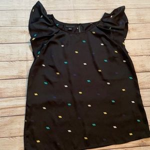 Women’s Apostrophe Flutter sleeve blouse size L